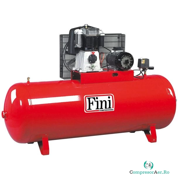 Compresor de aer Fini BK119-500F-5.5, 500 l, 4 kW, 10 bar, 620 l/min la 12,742.62 lei ron